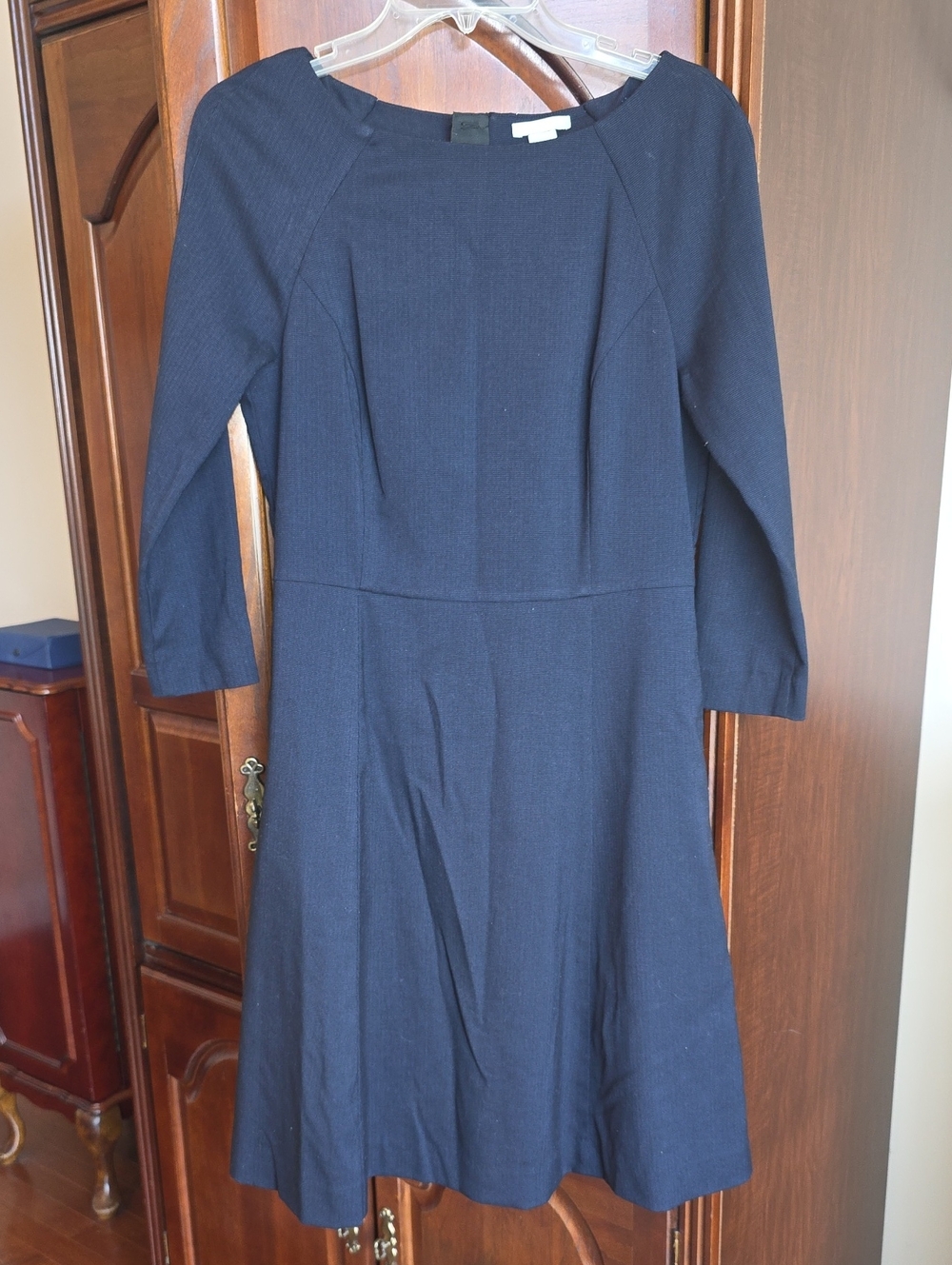 H&M Long Sleeve Fit-and-Flare Dress 12